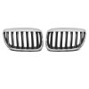 Přední maska, ledvinky BMW X5 E53 LCI 04-06 BROWS chrom černá