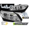 Přední světla BMW Z4 E89 09-13 HID DRL chrom LED SEQ