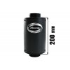 Sportovní vzduchový filtr SIMOTA - universál, karbon Airbox 200x130 70mm