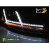 Přední světla Audi TT 10-14 8J černá LED SEQ XENON AFS