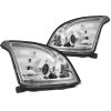 Přední světla Toyota Land Cruiser 120 03-09 TUBE LIGHT SEQ LED - chrom