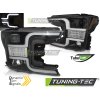 Přední světla Ford F150 MK13 17-20 černá TUBE LIGHT