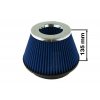 Sportovní vzduchový filtr SIMOTA - universál, modrý K05202-05 152mm