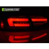 Zadní světla Audi A4 B8 12-15 sedan - červená/kouřová LED SEQ OEM žárovky
