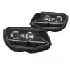 Přední světla VW T6 15-19 TUBE LIGHT DRL SEQ černá