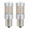 LED CANBUS 3030 24SMD 1156 BAU15S PY21W Amber 12V/24V