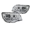 Přední světla VW T6.1 20- TUBE LIGHT DRL SEQ chrom