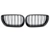 Přední maska, ledvinky BMW E46 01-05 sedan/touring - lesklá černá