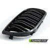 Přední maska, ledvinky BMW E46 01-05 sedan/touring - lesklá černá