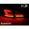 Zadní světla BMW F10 10-16 sedan - červená/kouřová LED BAR SEQ