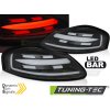 Zadní světla Porsche Boxter 986 96-04 černá LED BAR SEQ