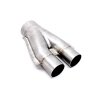 642567 y pipe exhaust tee vstupni prumer 50 mm prumer vystupu 2x50 mm vzdalenost 74