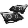 Přední světla BMW E60/E61 03-04 ANGEL EYES LED INDICATOR XENON D2S černá CCFL