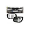 Přední maska, ledvinky BMW 3 (E46) Sedan Compact Touring Facelift 2001-2005 dvě linky, lesklá černá