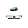 Přední maska, ledvinky BMW 3 (E90) Sedan (E91) Touring Pre-Facelift 2005-2008 Single Line, matná černá