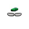 Přední maska, ledvinky BMW 6 (E63) Coupe (E64) Convertible 2003-2010 dvě linky, lesklá černá
