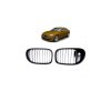 Přední maska, ledvinky BMW 7 (F01, F02, F03, F04) 2008-2015 kamera, matná černá
