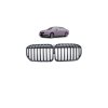 Přední maska, ledvinky BMW 7 (G11, G12) Facelift 2019- Single Line, matná černá