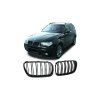 Přední maska, ledvinky BMW X3 (E83) Facelift 2006-2010 dvě linky, lesklá černá