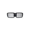 Přední maska, ledvinky BMW X3 (G01, F97) X4 (G02, F98) Facelift 2021- dvě linky, lesklá černá