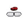 Přední maska, ledvinky BMW X6 (G06, F96) 2019- Single Line, leská černá