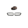 Přední maska, ledvinky BMW 3 (F34) Gran Turismo 2013-2020 Dual Line, matná černá