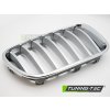 Přední maska, ledvinky BMW X3 F25 10-07.14 chrom, titan střed