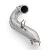 Downpipe AUDI A8 S8 / Quattro 3.0 TDI +heat shield (Catalytic Converter without, S tlumičem Ano, Heat shield Yes)