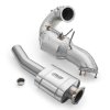 688904 14 downpipe set audi a7 sportback 3 0 tdi heat shield varianta