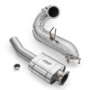 688910 6 downpipe set audi q5 3 0 tdi heat shield varianta