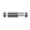 692162 4 universal e101 elliptical silencer razba ne vstupni prumer 2x50 mm