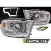 Přední světla Dodge Ram 09-18 chrom TUBE LIGHT