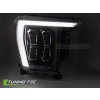 Přední světla Ford F150 MK14 20-23 černá LED DRL I