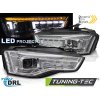 Přední světla AUDI A5 11-16 chrom LED projektor SEQ