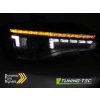 Přední světla AUDI A5 11-16 černá LED SEQ