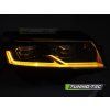 Přední světla VW T6.1 20-24 černá LED DRL SEQ