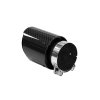 Koncovka výfuku 1x 89mm, vstup 70mm, karbonová lesklá