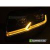 Přední světla VW T6 15-19 FULL LED DRL SEQ černá