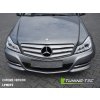 Přední světla MERCEDES W204 11-14 LED SEQ DRL lesklé černé