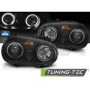 Přední světla VW Golf IV 97-03 Angel Eyes CCFL černé