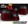 Zadní světla BMW E46 SEDAN 98-01 červená-kouřová LED BAR