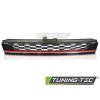 Přední maska VW GOLF 7 17-19 lesklá černá s červenou linkou