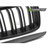 Přední maska, ledvinky BMW E90 / E91 05-08 matná černá, dvojitá žebra