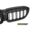 Přední maska, ledvinky BMW G20 / G21 19-22 matná černá, dvojitá žebra