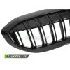 Přední maska, ledvinky BMW G20 / G21 19-22 lesklá černá, dvojitá žebra