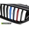 Přední maska, ledvinky BMW G30 / G31 17-20 lesklá černá s třemi barevnými pásky