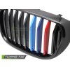 Přední maska, ledvinky BMW G11 / G12 15-19 lesklá černá s třemi barevnými pásky