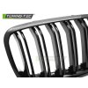 Přední maska, ledvinky BMW X5 E70 07-13 / X6 E71 08-14 lesklá černá, dvojitá žebra