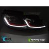 Přední světla VW GOLF VII 13-17 RED FULL LED SEQ DRL