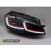 Přední světla VW GOLF VII 13-17 RED FULL LED SEQ DRL